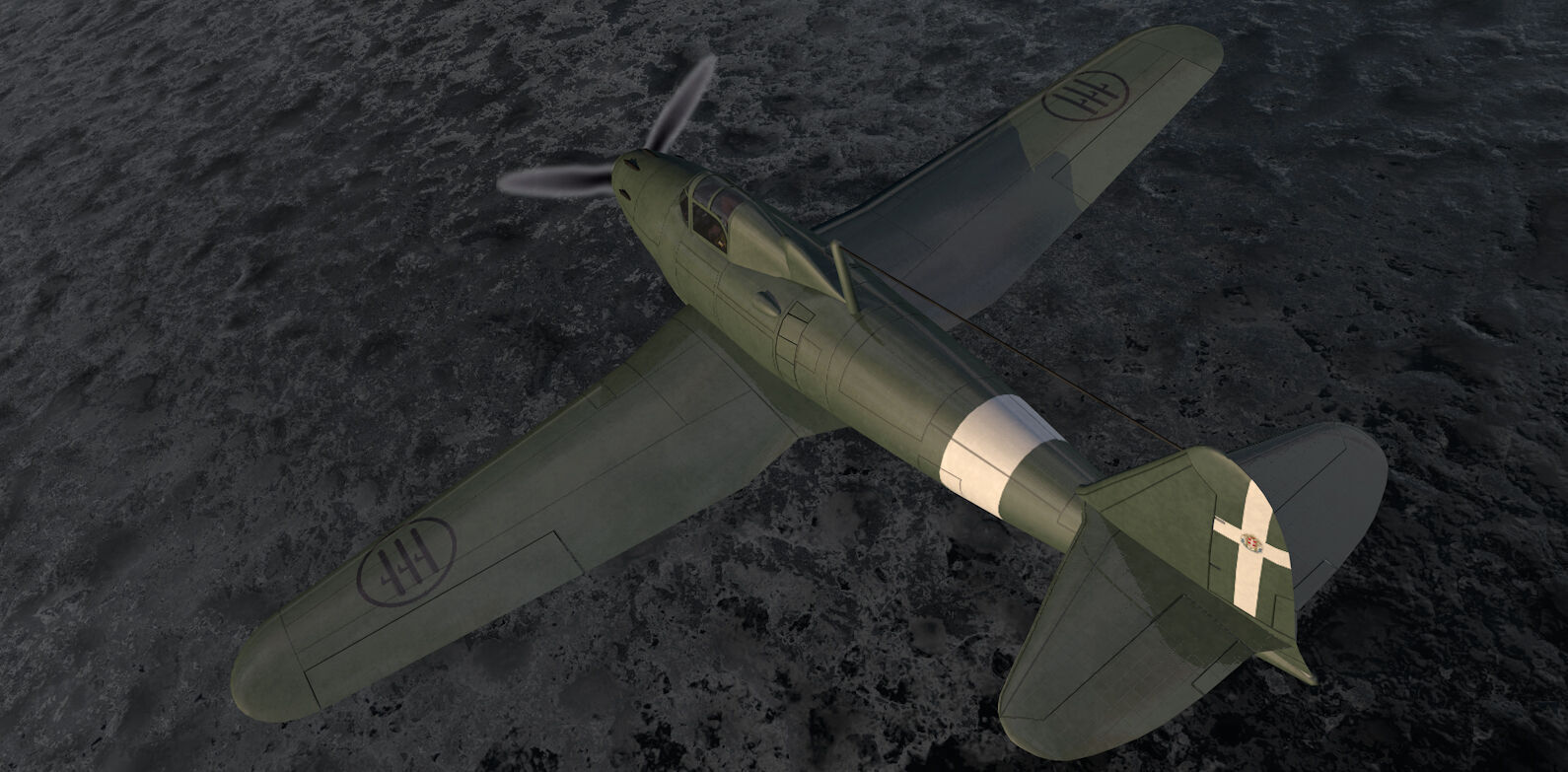 Piaggio P-119 3D model_9