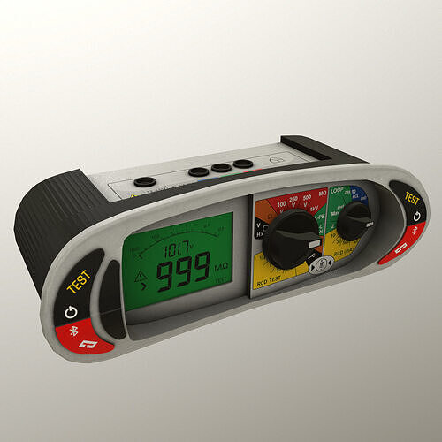 Megger MFT1735 Multifunction Tester Low Poly Low-poly 3D model