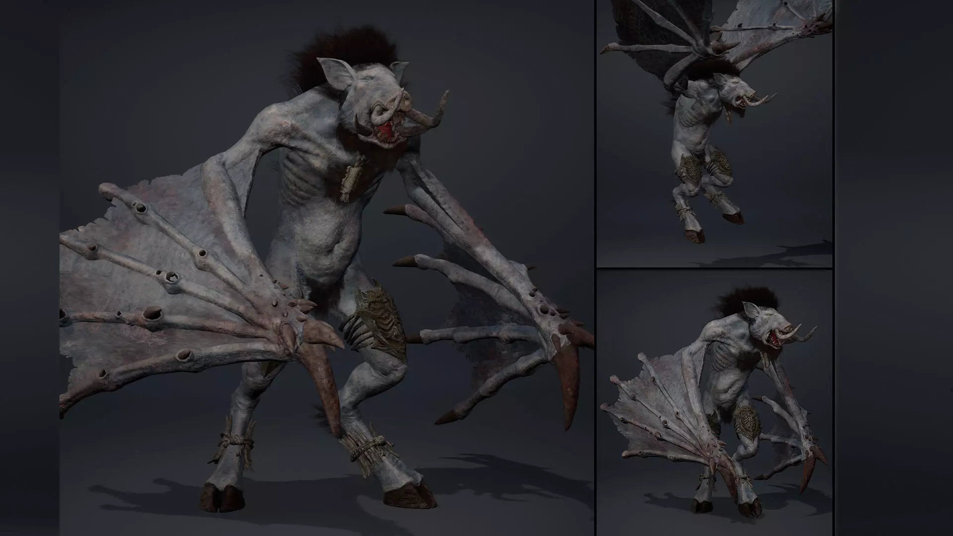 Thunderfang 3 Low-poly 3D model