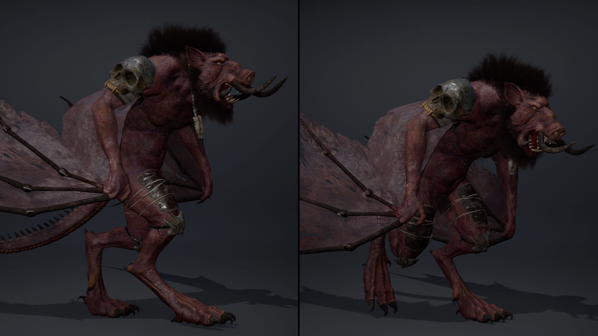 Thunderfang 2 Brutal Low-poly 3D model_9