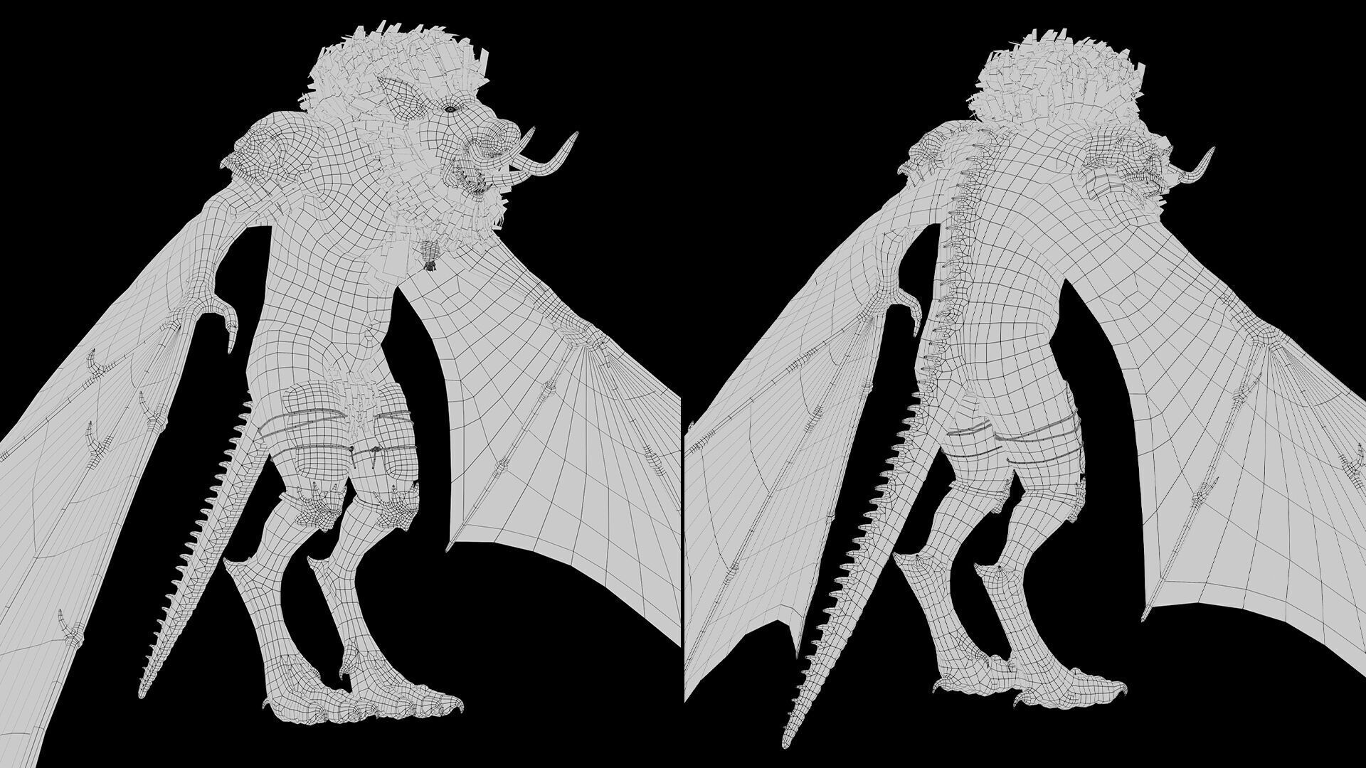 Thunderfang 2 Brutal Low-poly 3D model_15