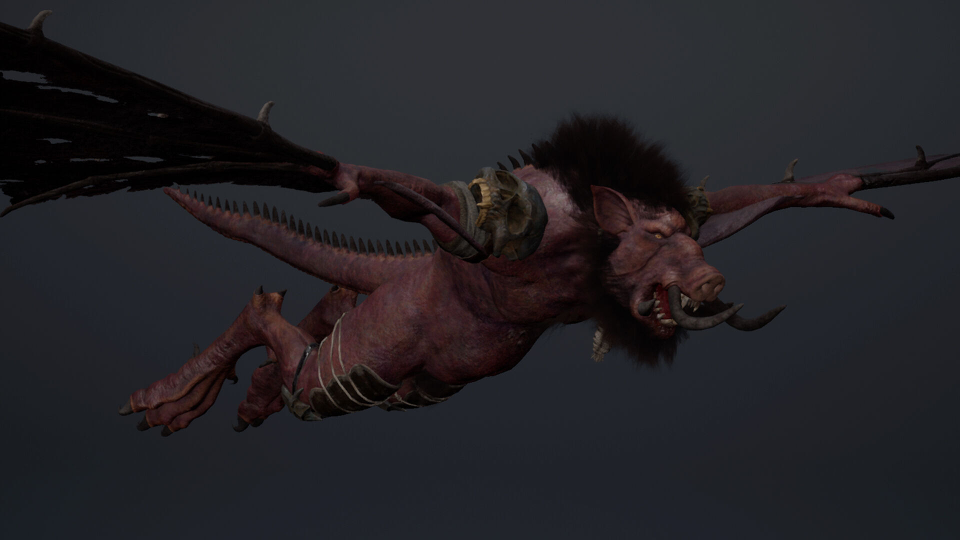 Thunderfang 2 Brutal Low-poly 3D model_7