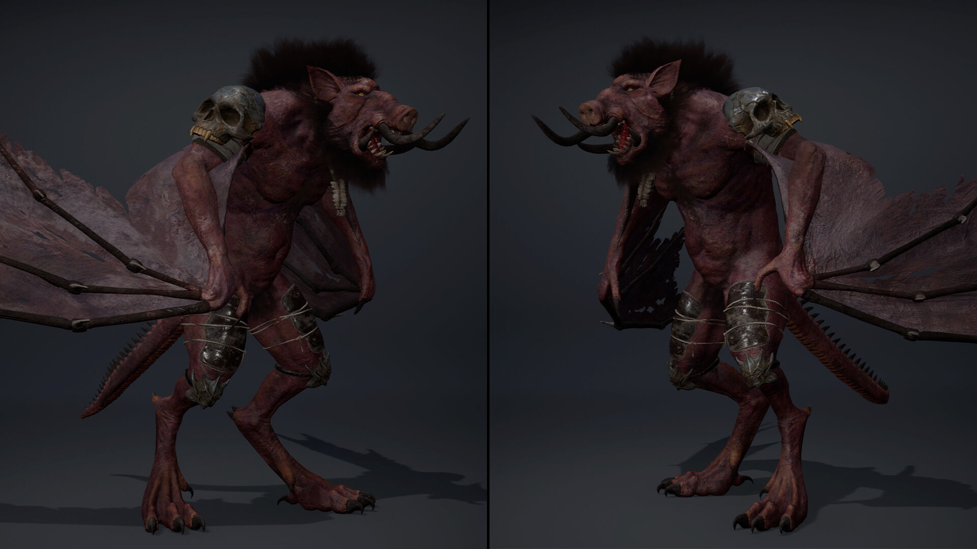 Thunderfang 2 Brutal Low-poly 3D model_5