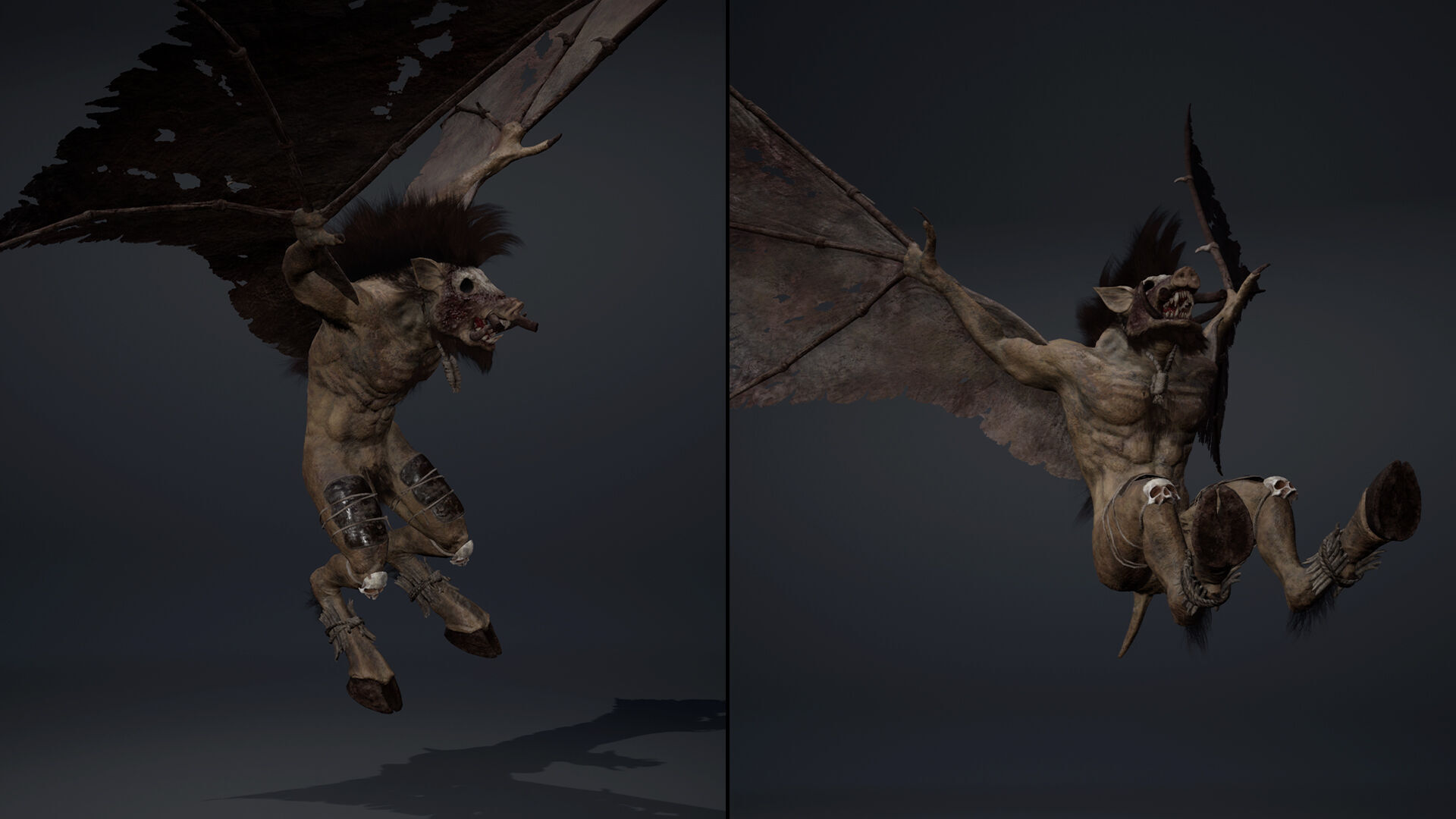 Thunderfang 1 Brutal Low-poly 3D model_7