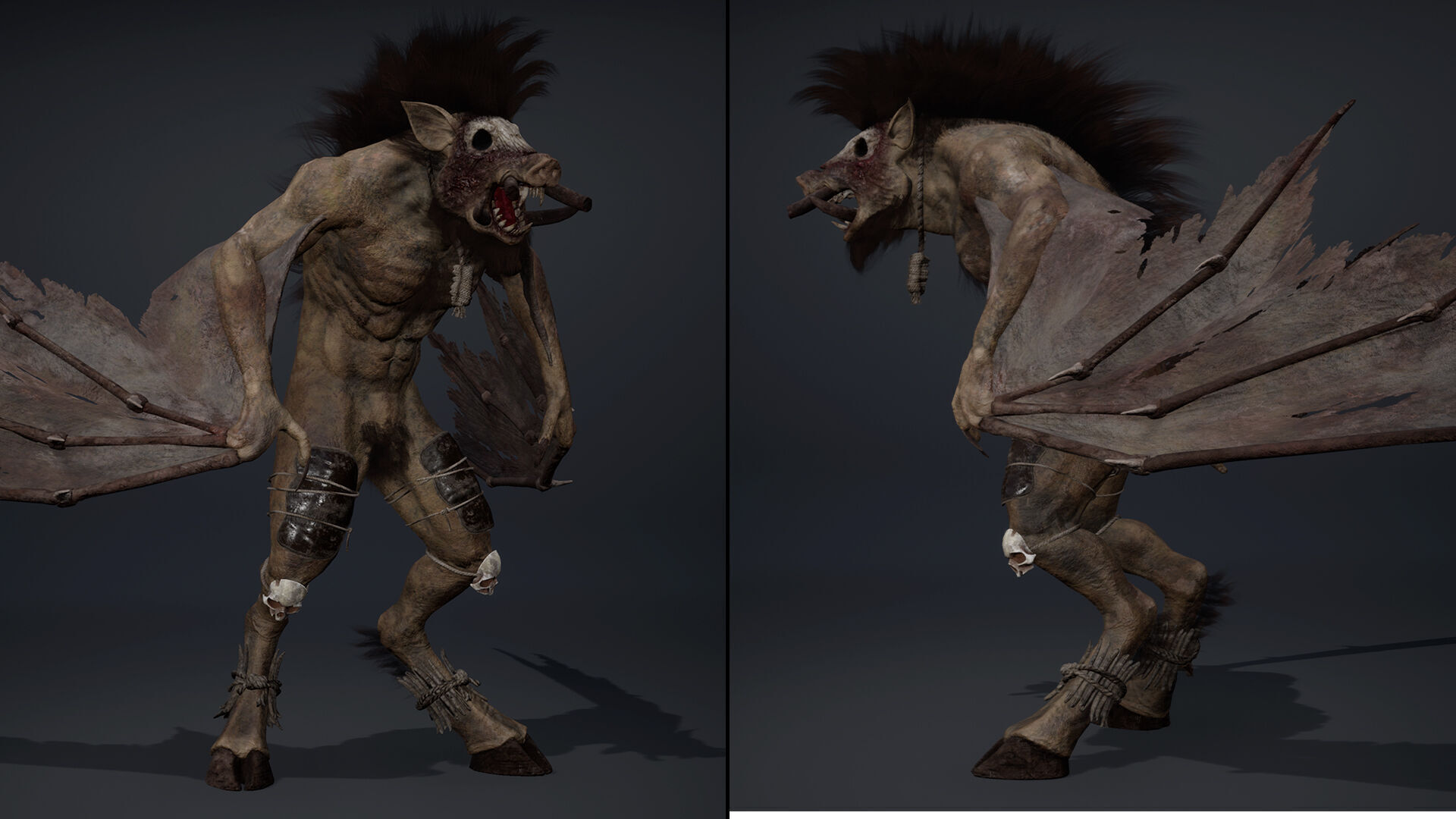 Thunderfang 1 Brutal Low-poly 3D model_14