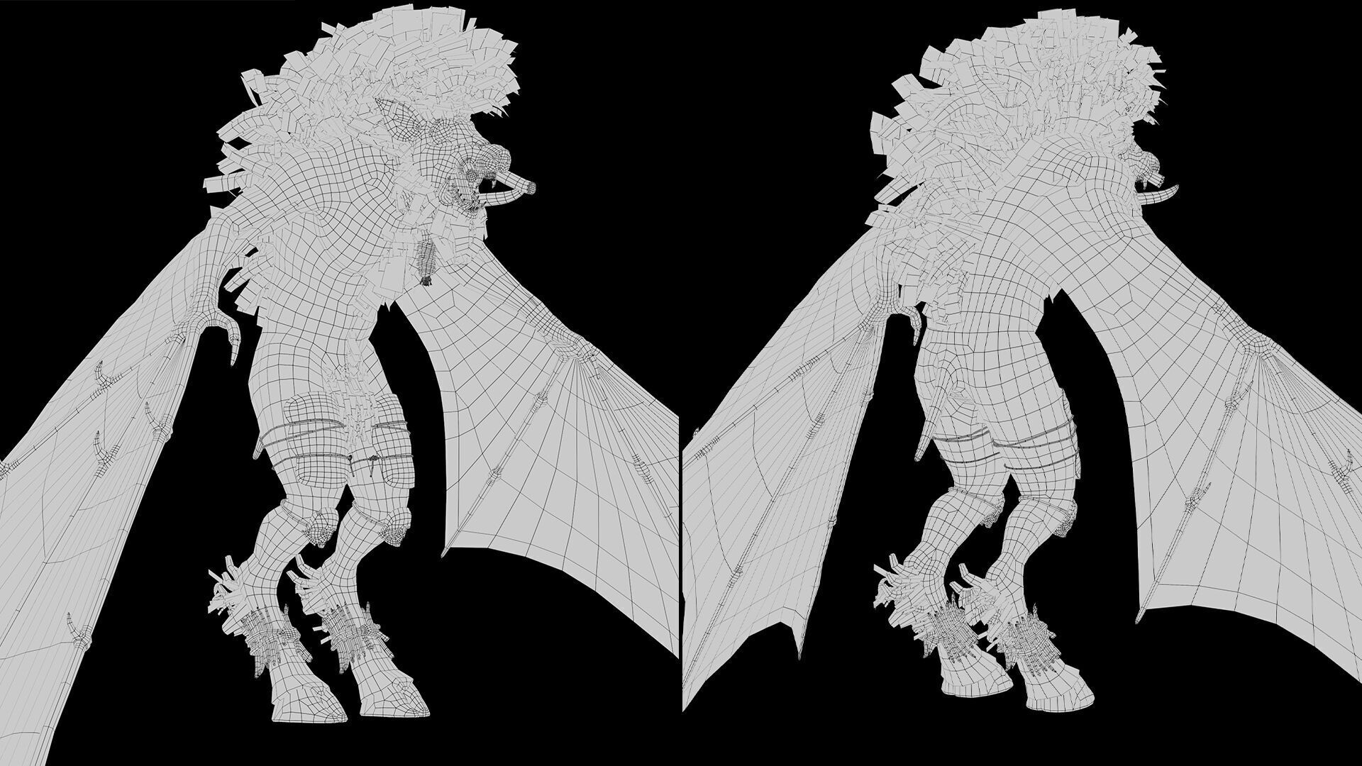 Thunderfang 1 Brutal Low-poly 3D model_15