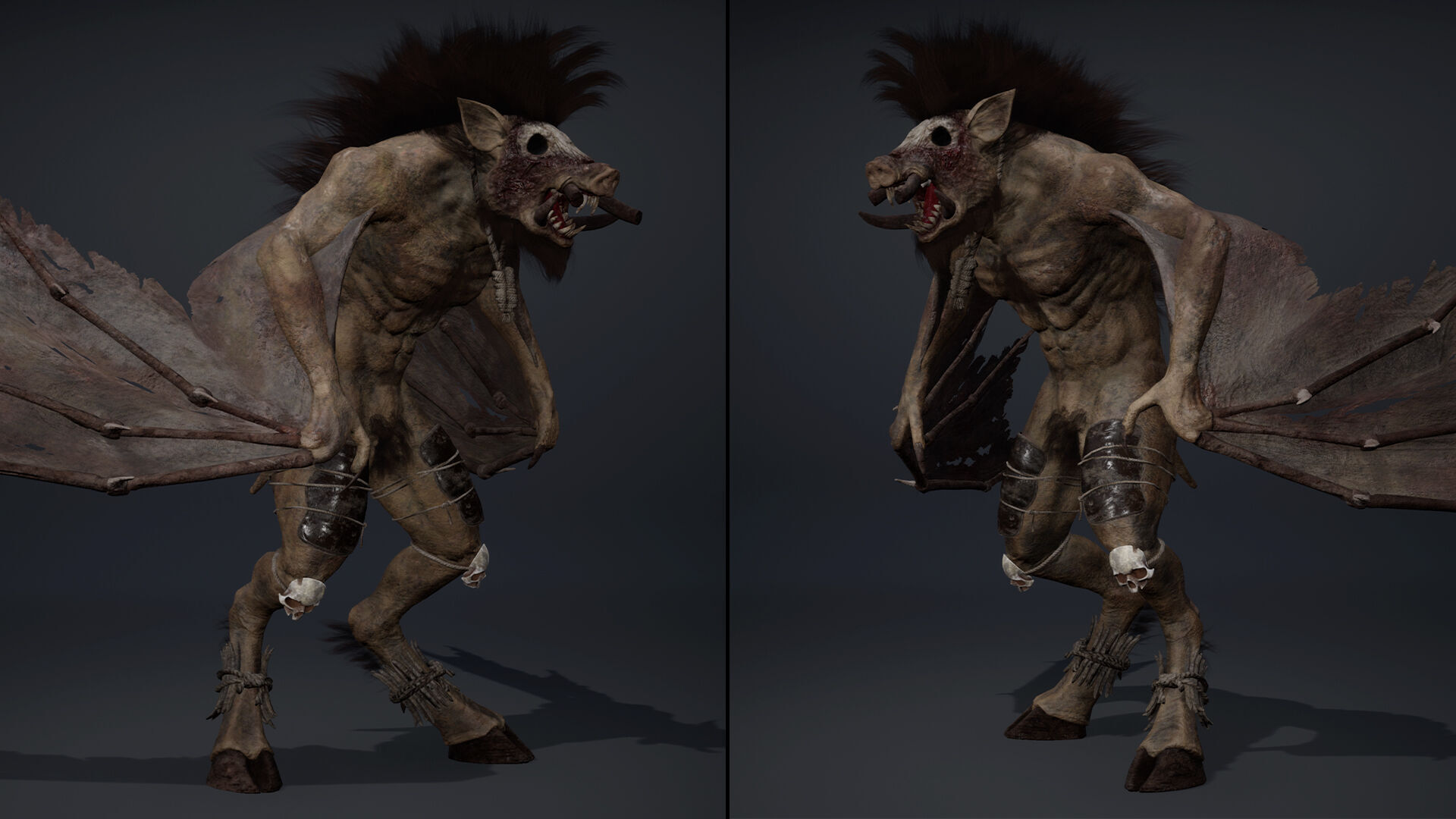 Thunderfang 1 Brutal Low-poly 3D model_5