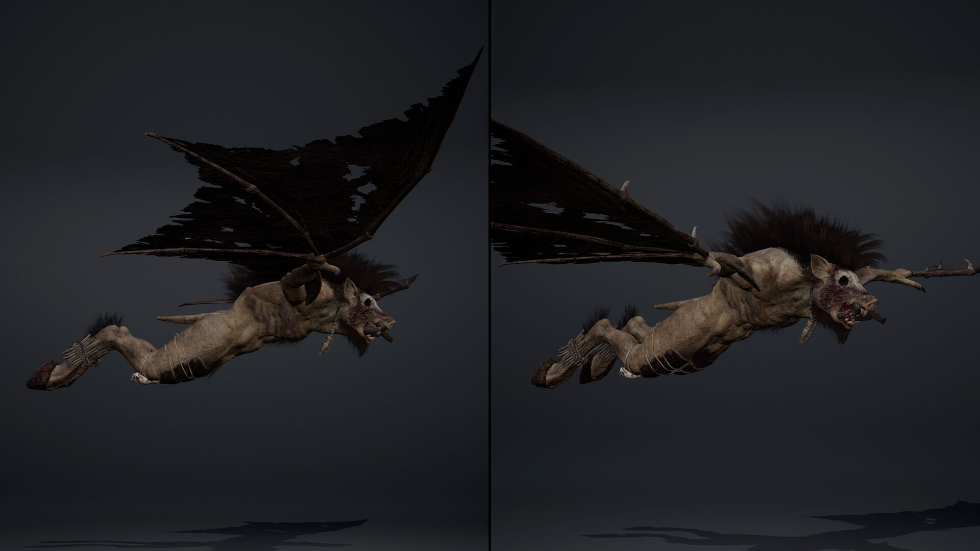 Thunderfang 1 Brutal Low-poly 3D model_6