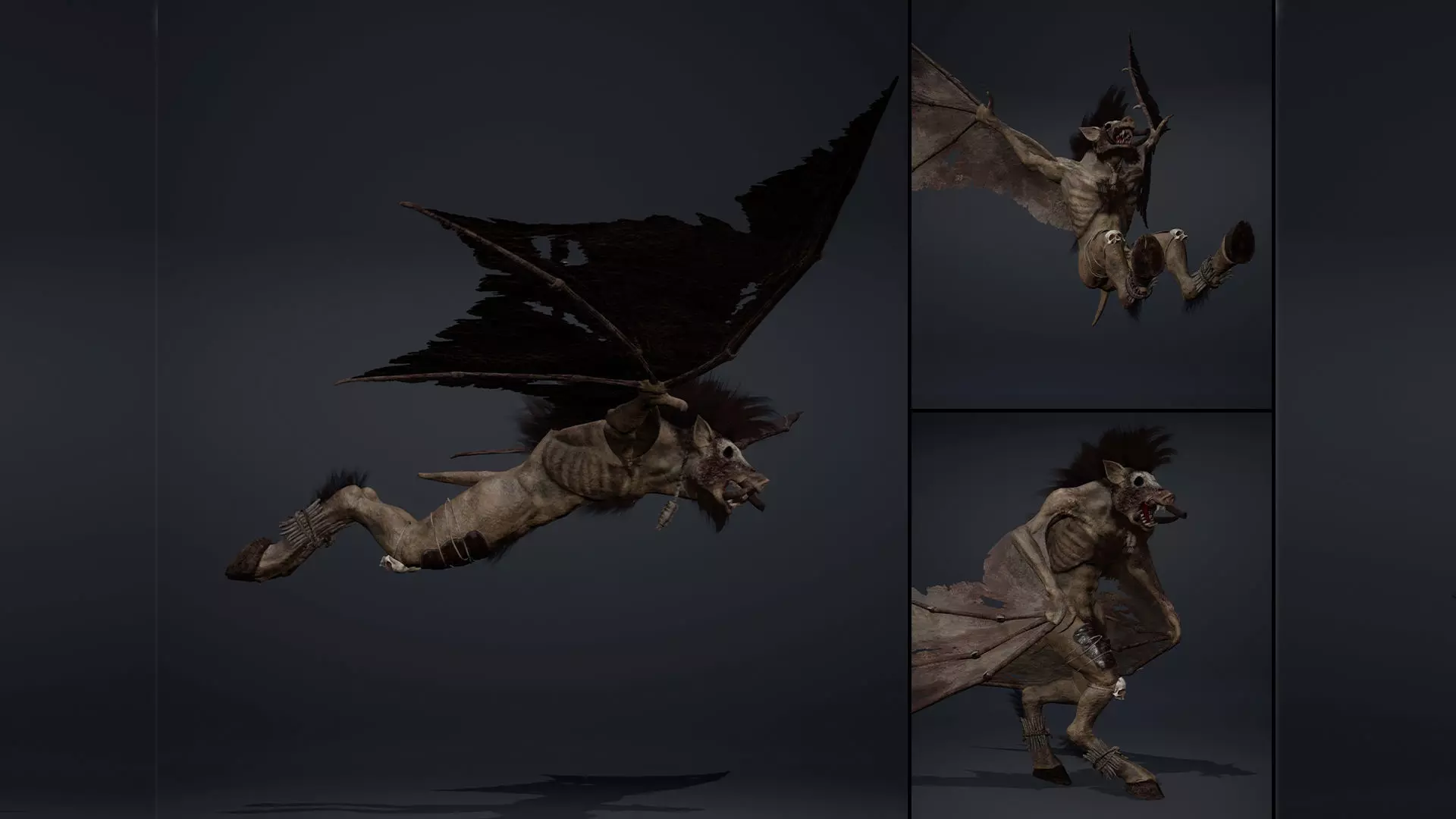 Thunderfang 1 Low-poly 3D model_0