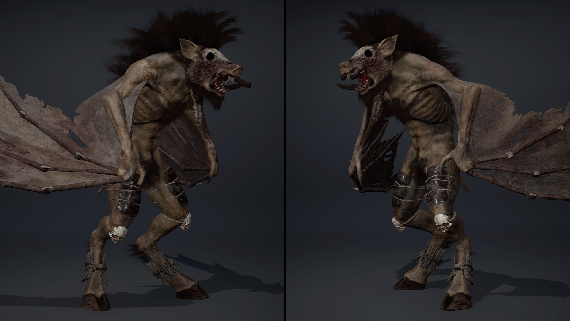 Thunderfang 1 Low-poly 3D model_5