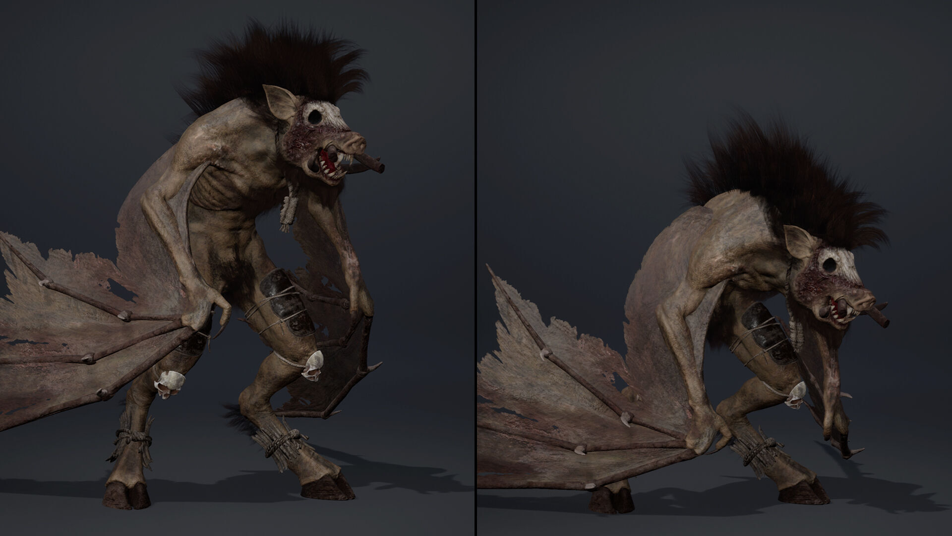 Thunderfang 1 Low-poly 3D model_12