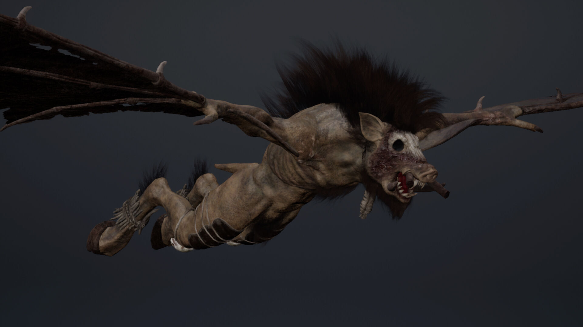 Thunderfang 1 Low-poly 3D model_8