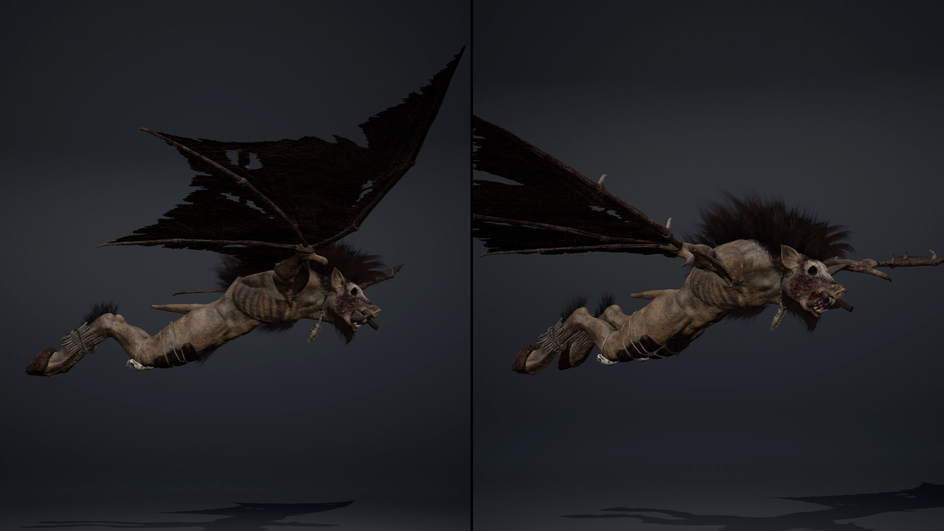 Thunderfang 1 Low-poly 3D model_6