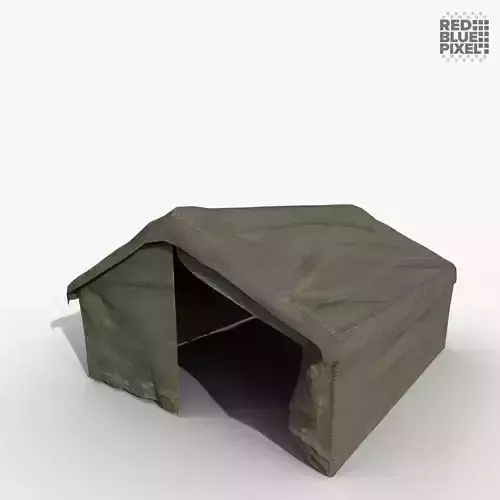 Tent 03 Low-poly 3D model