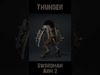 Thunder Swordman Arm2 Low-poly 3D model_1