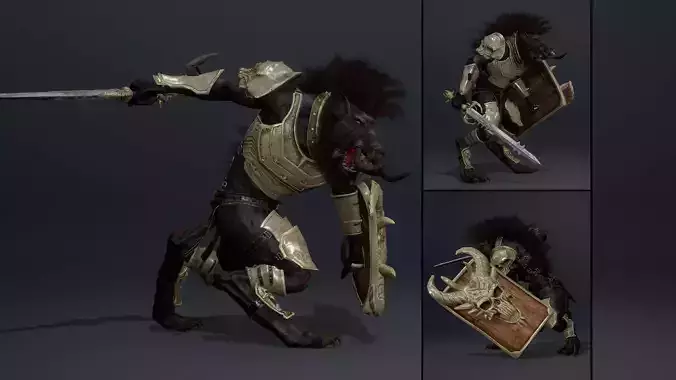 Thunder Swordman Arm1 Brutal