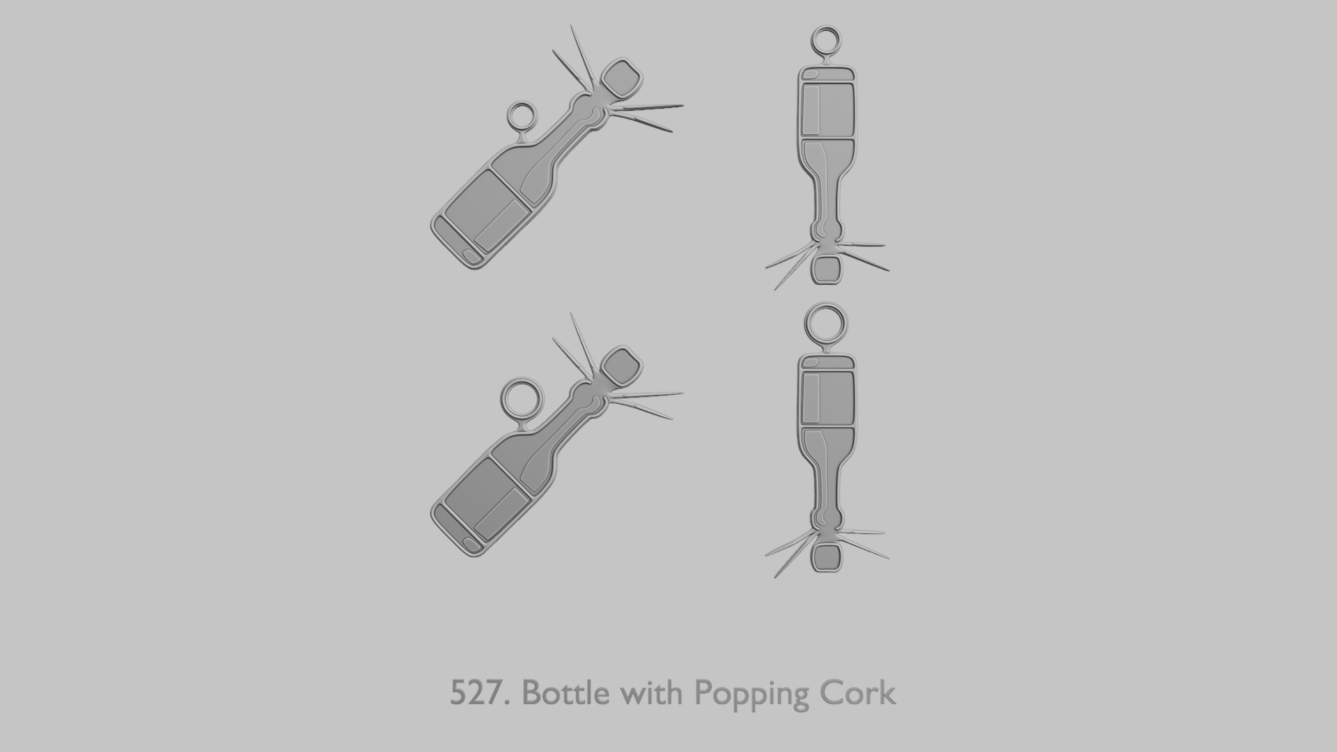 St Patricks Day STL Pendant Collection 3D print model_19