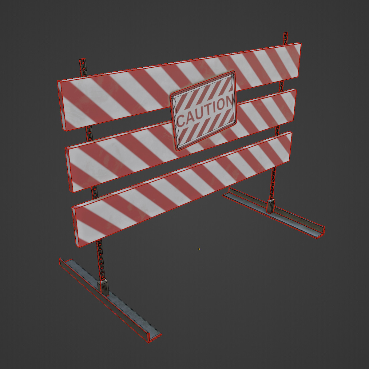Traffic Safety A 02 3D model_7