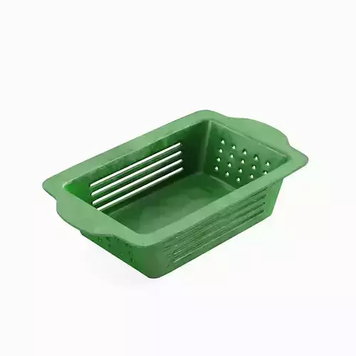 Used Plastic Basket 05 3D model