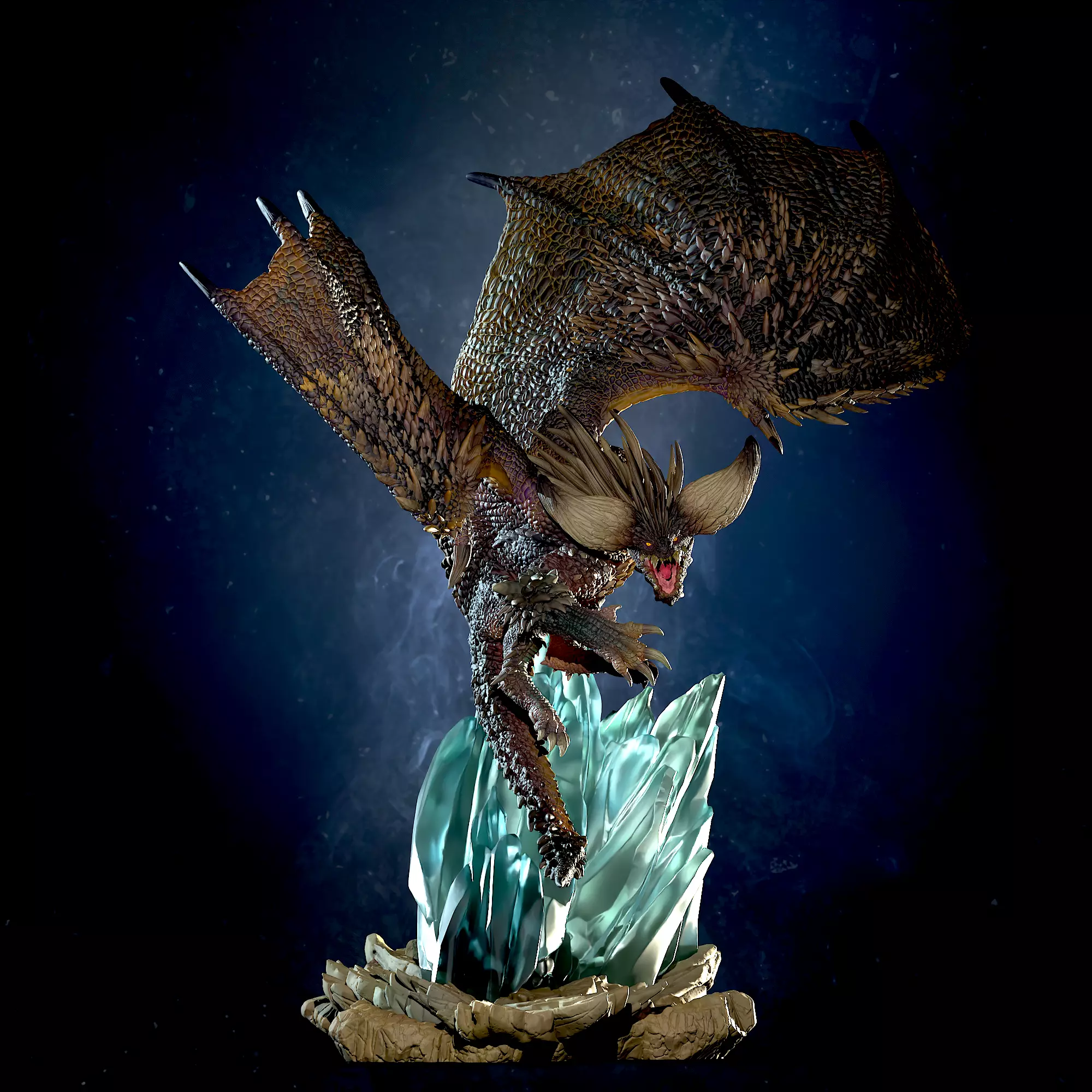 Nergigante - Monster Hunter World 3D print model_0