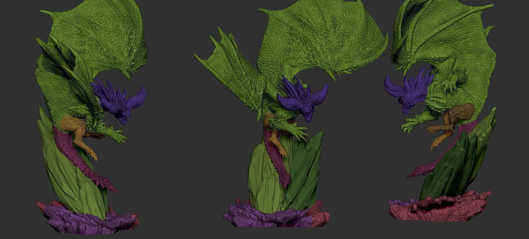 Nergigante - Monster Hunter World 3D print model_4