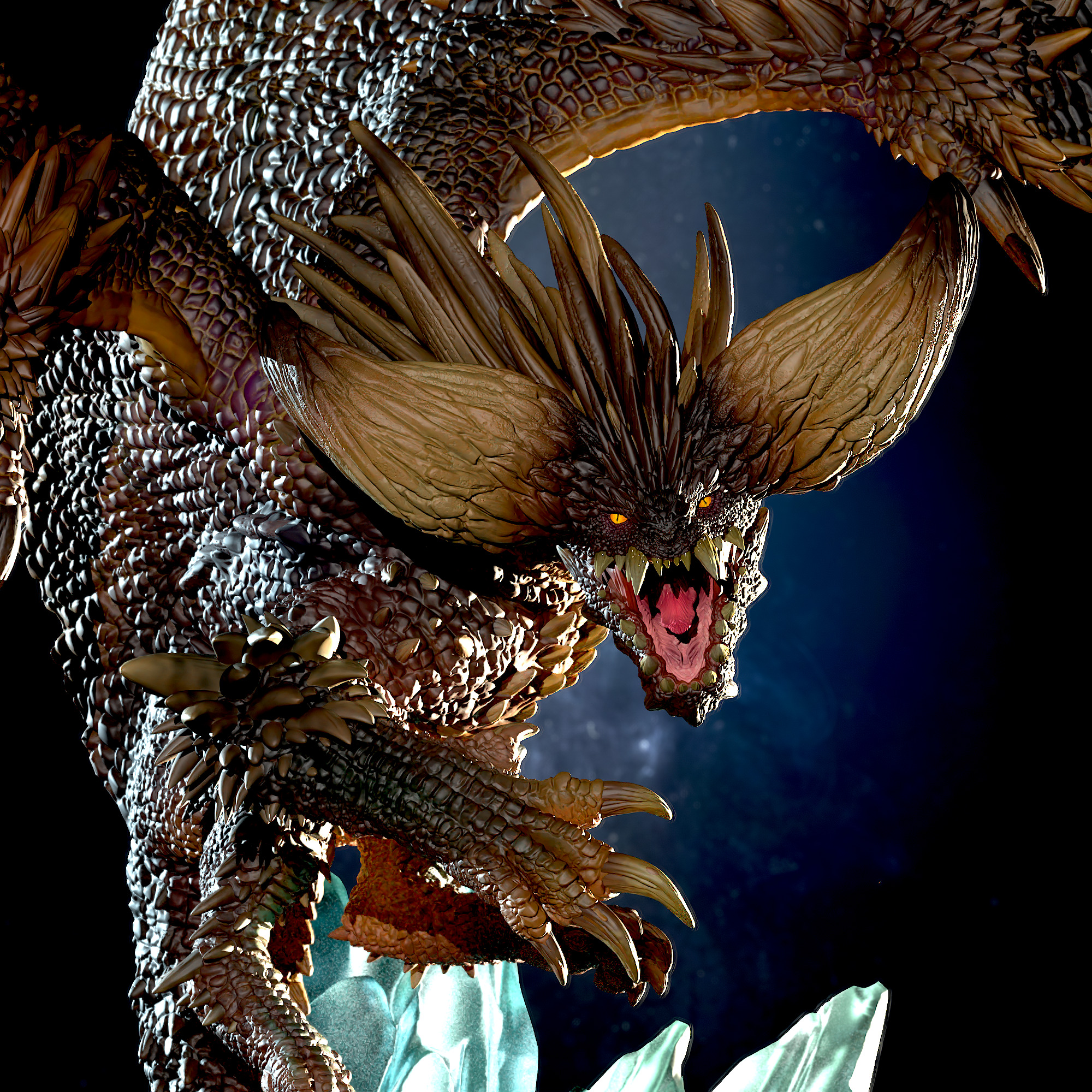 Nergigante - Monster Hunter World 3D print model_2