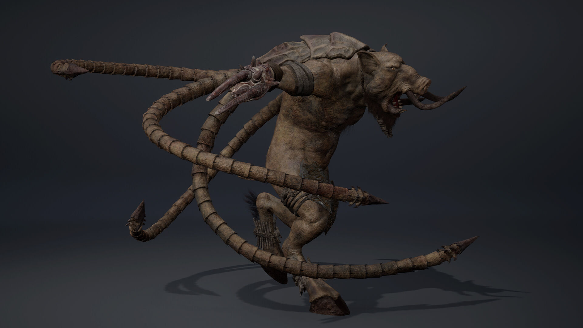 Thundermoon Fatty Brutal Low-poly 3D model_8