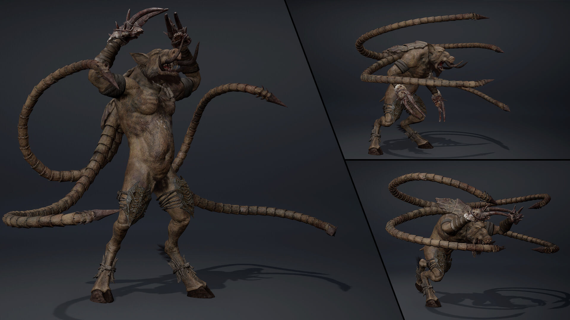 Thundermoon Fatty Brutal Low-poly 3D model_6