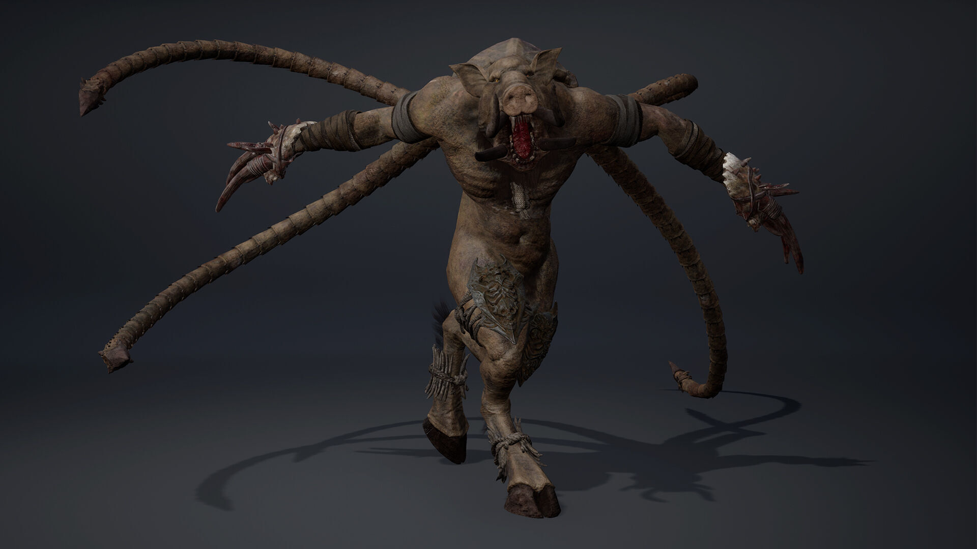 Thundermoon Fatty Brutal Low-poly 3D model_10