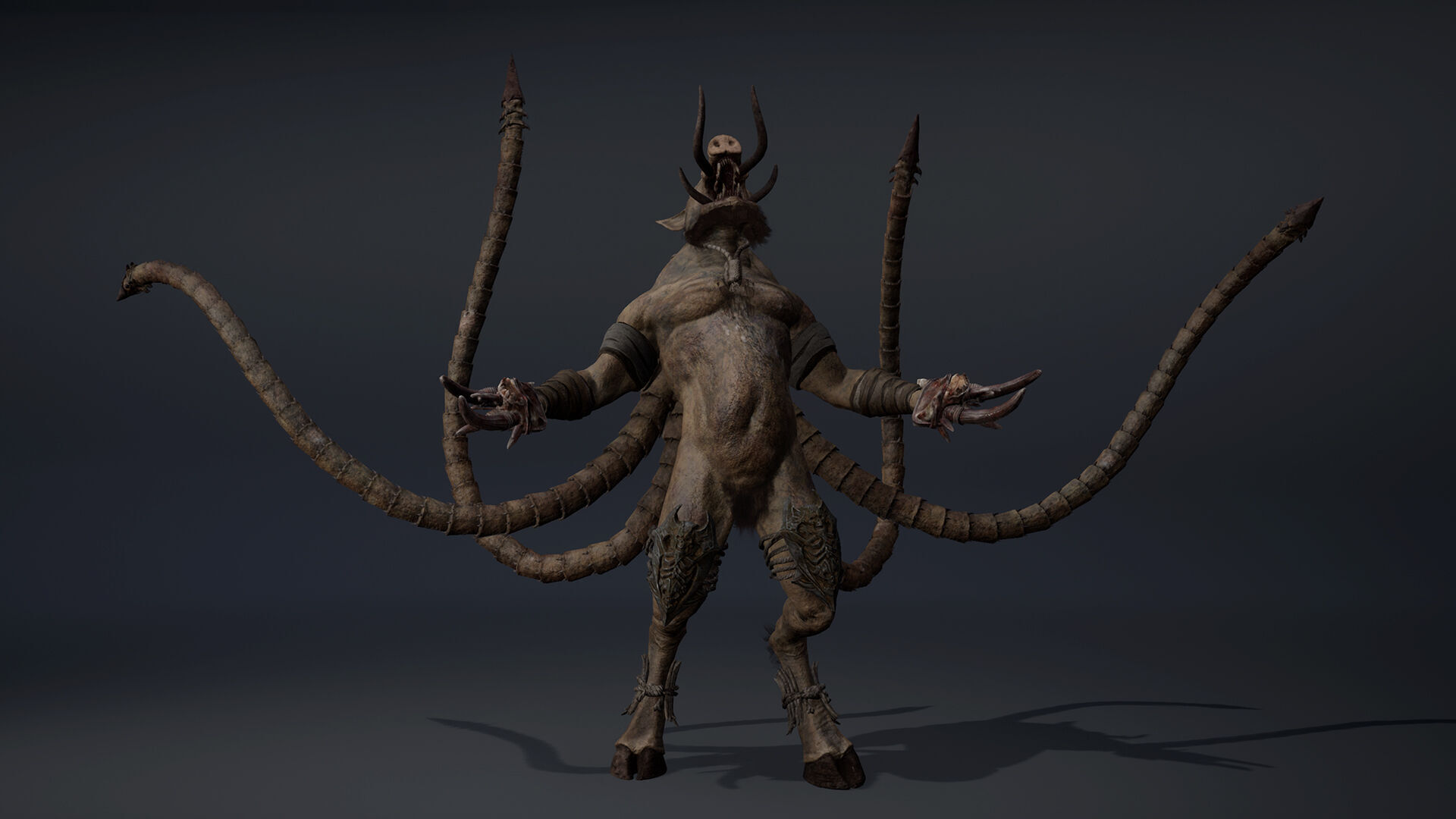 Thundermoon Fatty Brutal Low-poly 3D model_7