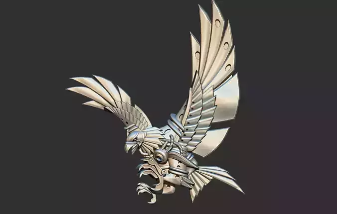 Mechanical eagle - Aguia Mecanica  3D print model