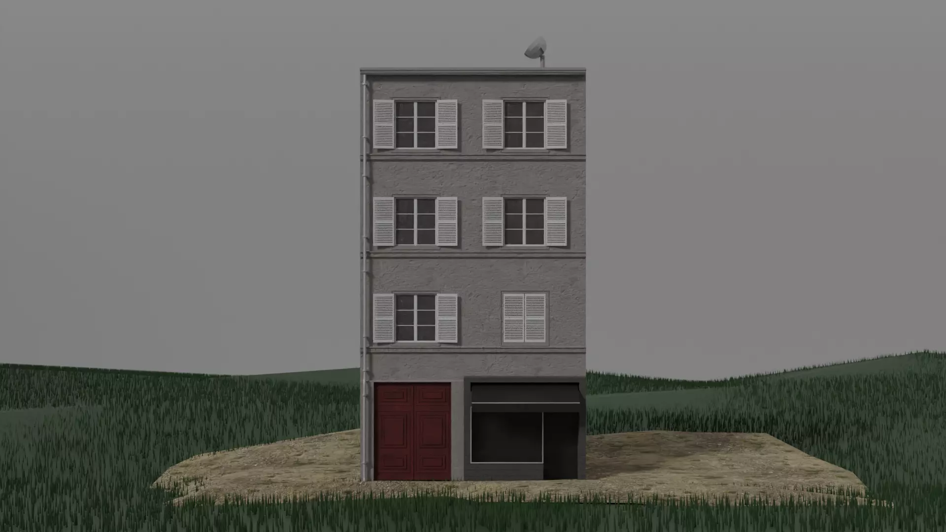 Building Free 3D model