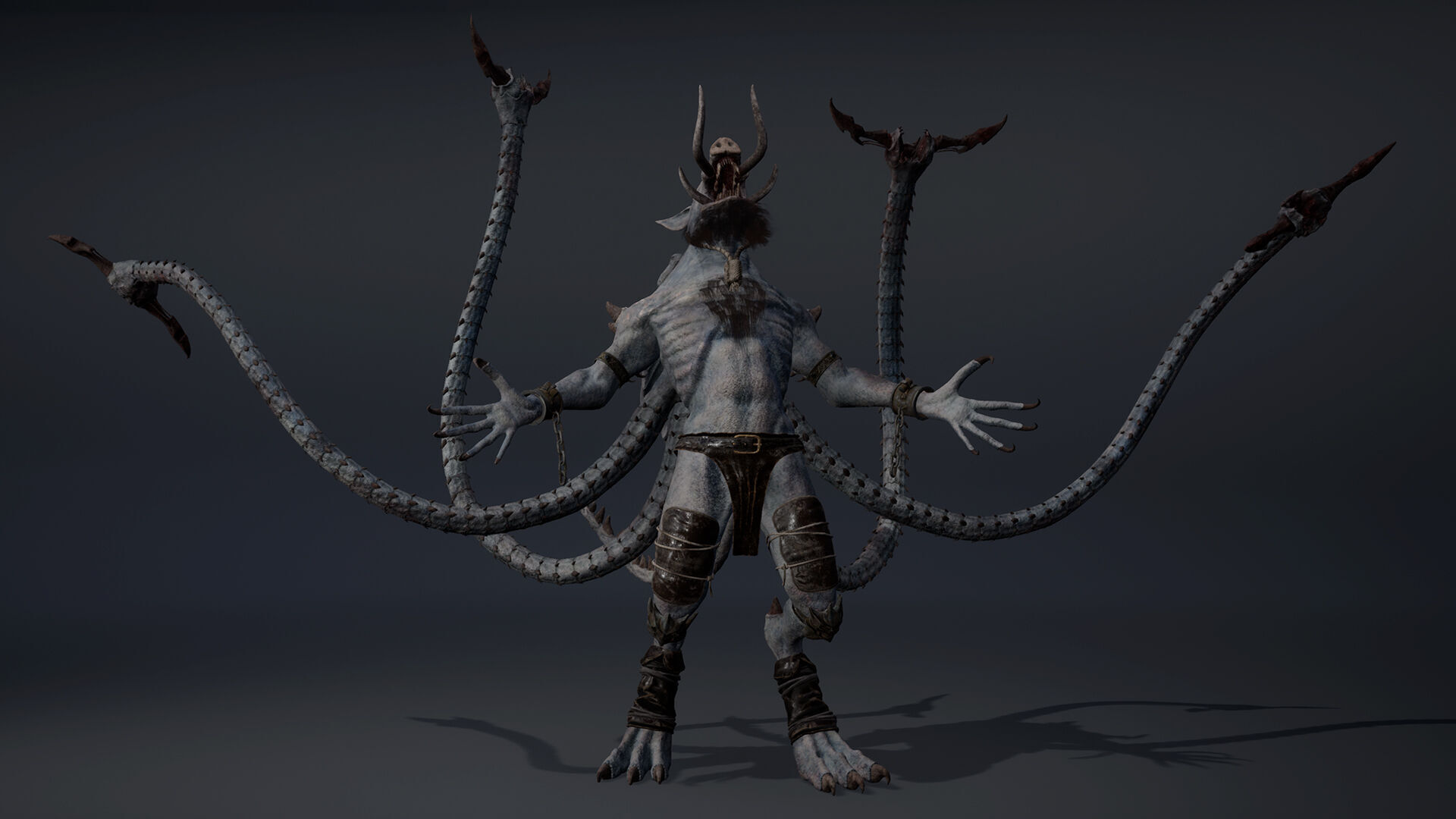 Thundermoon Spicky Low-poly 3D model_11