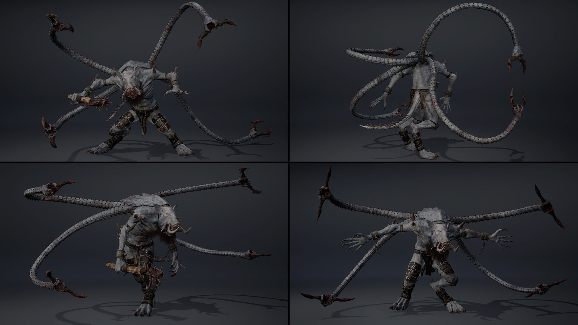 Thundermoon Spicky Low-poly 3D model_17