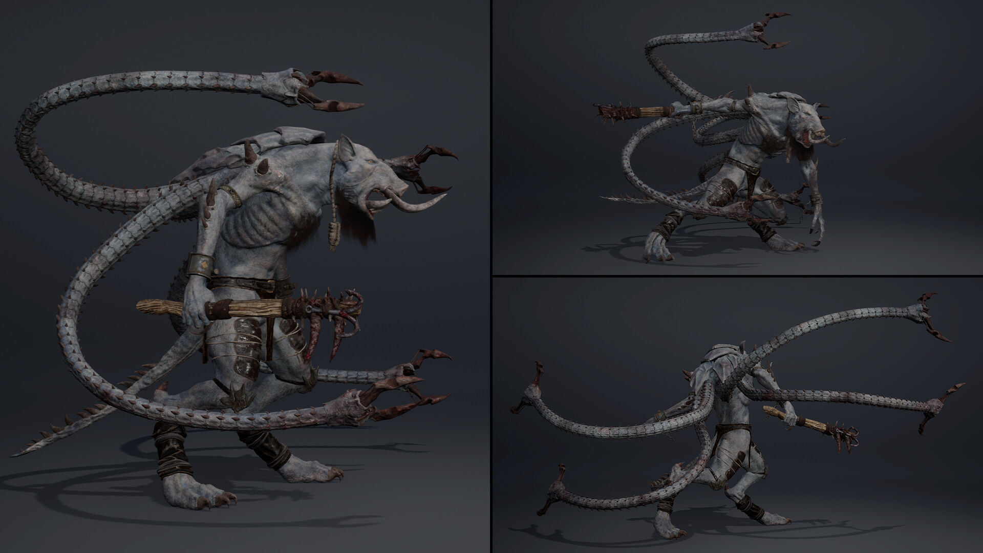 Thundermoon Spicky Low-poly 3D model_6