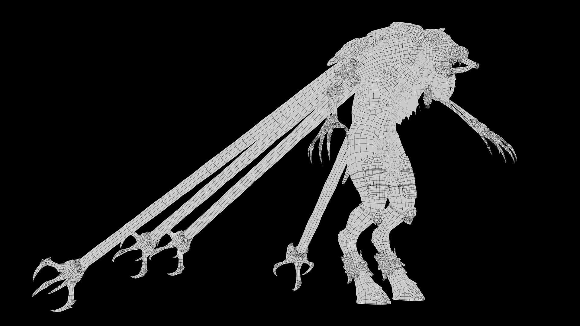 Thundermoon Furry Low-poly 3D model_18