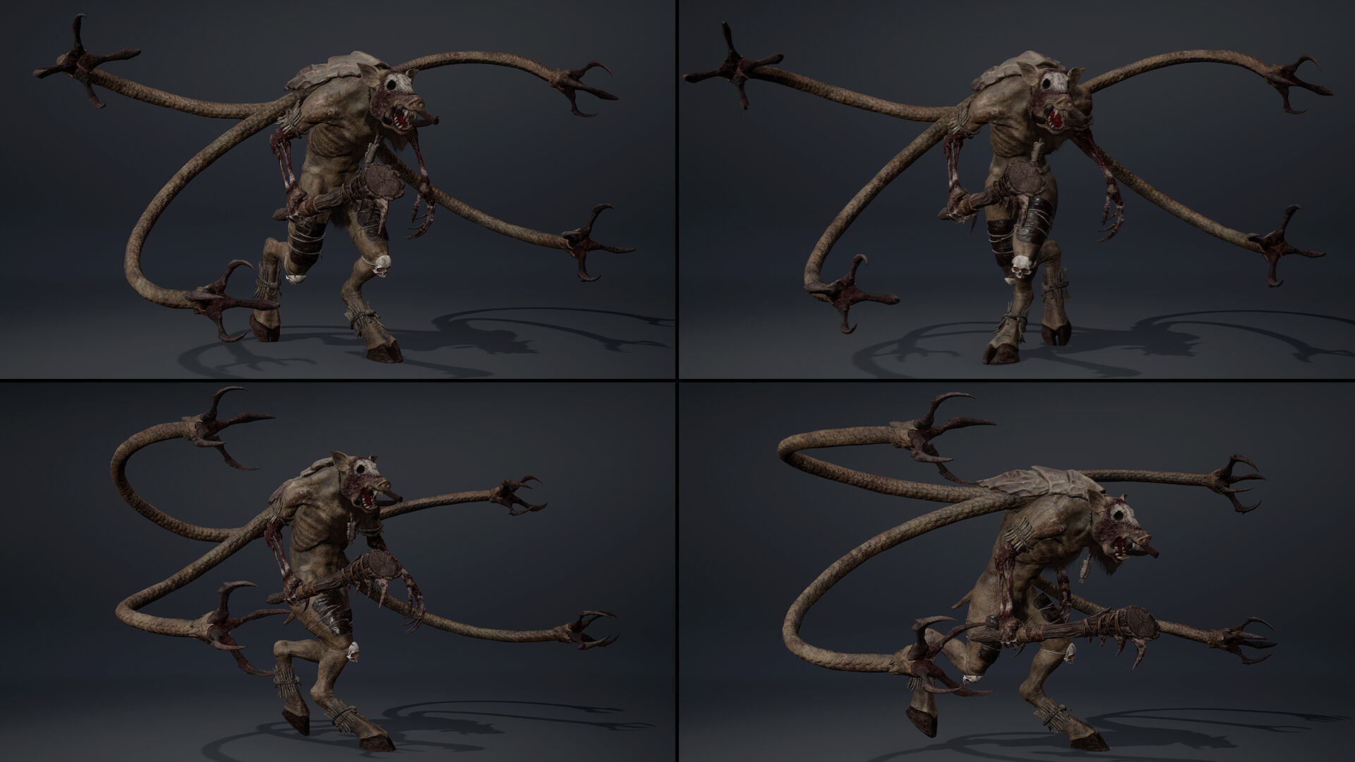 Thundermoon Furry Low-poly 3D model_15