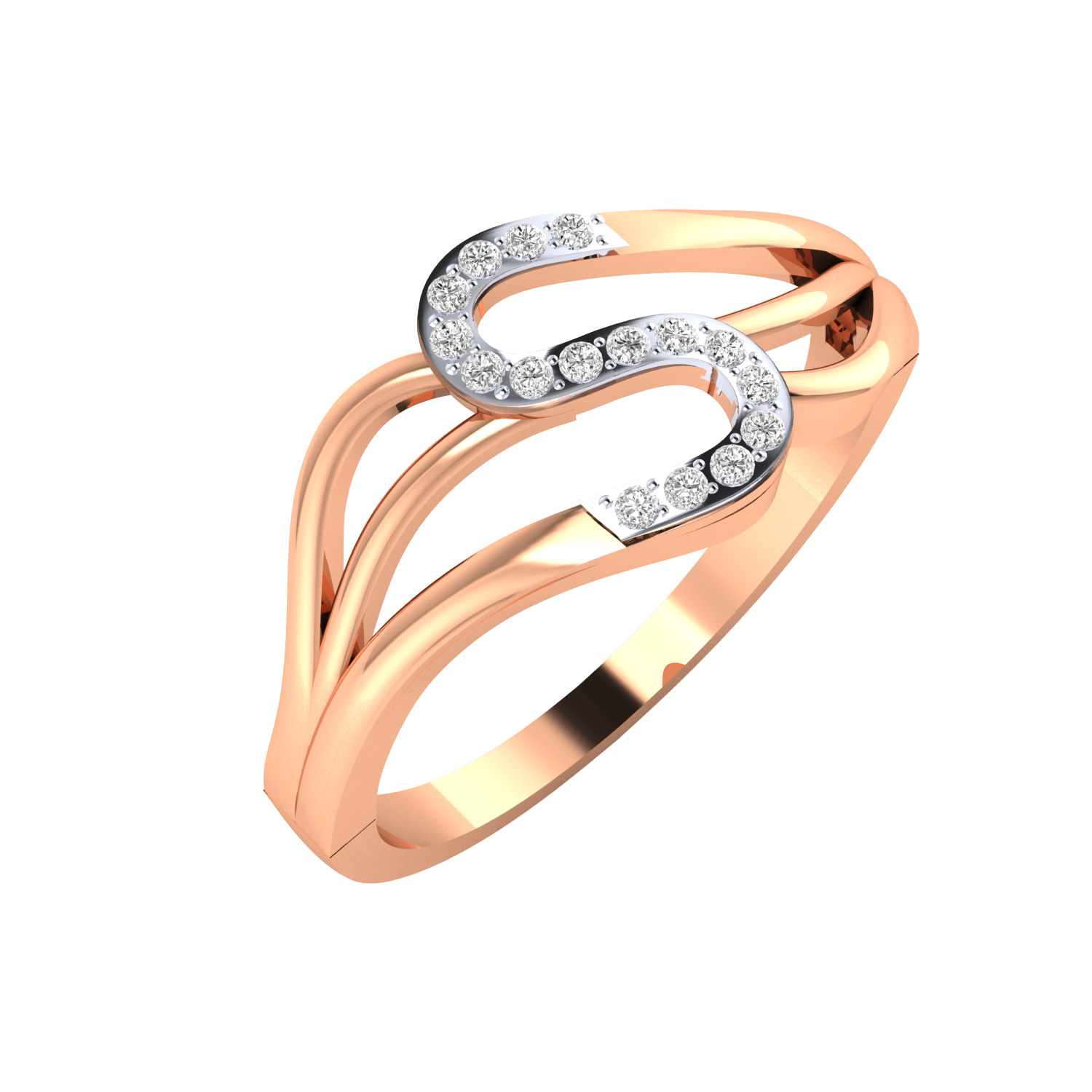  Women Ring Render 3dm STL MTL SLC JCD OBJ FBX Details 3D print model_1