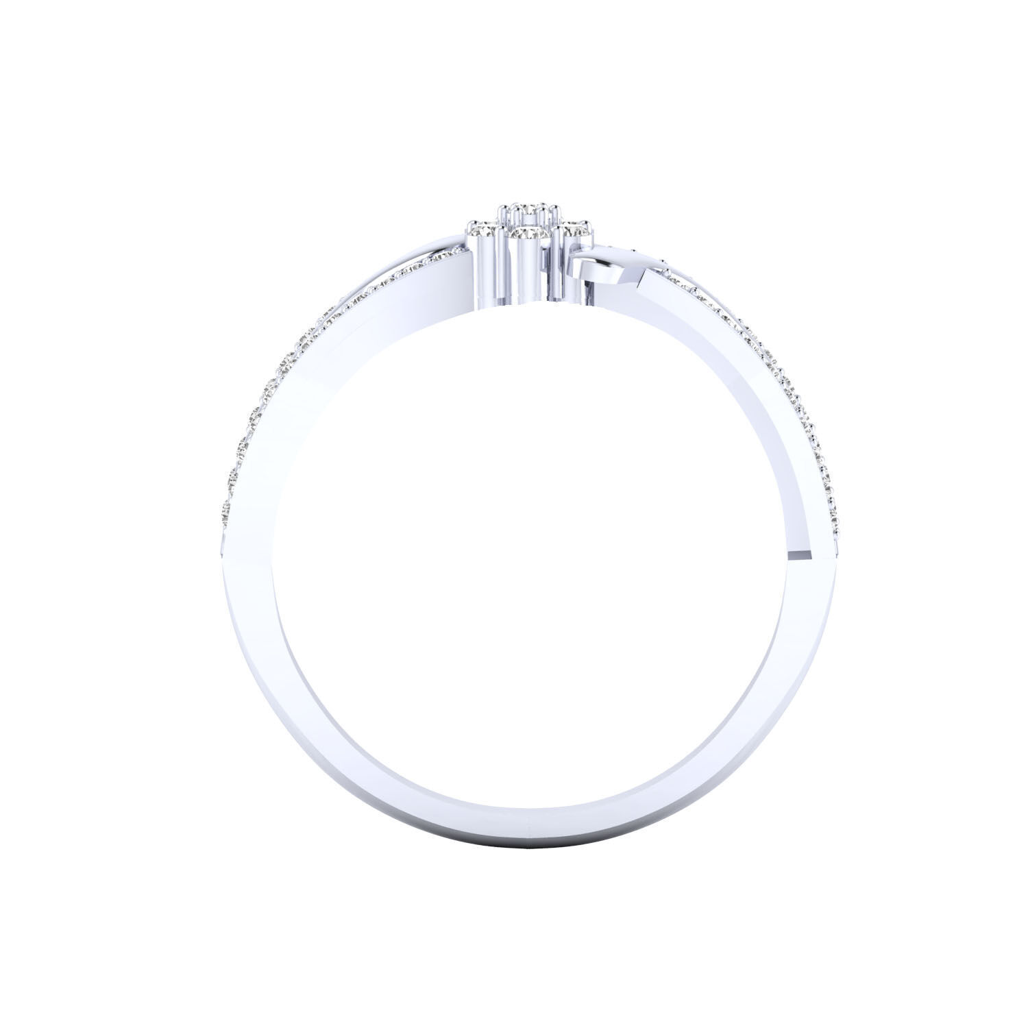  Women Ring Render 3dm STL MTL SLC JCD OBJ FBX Details 3D print model_10