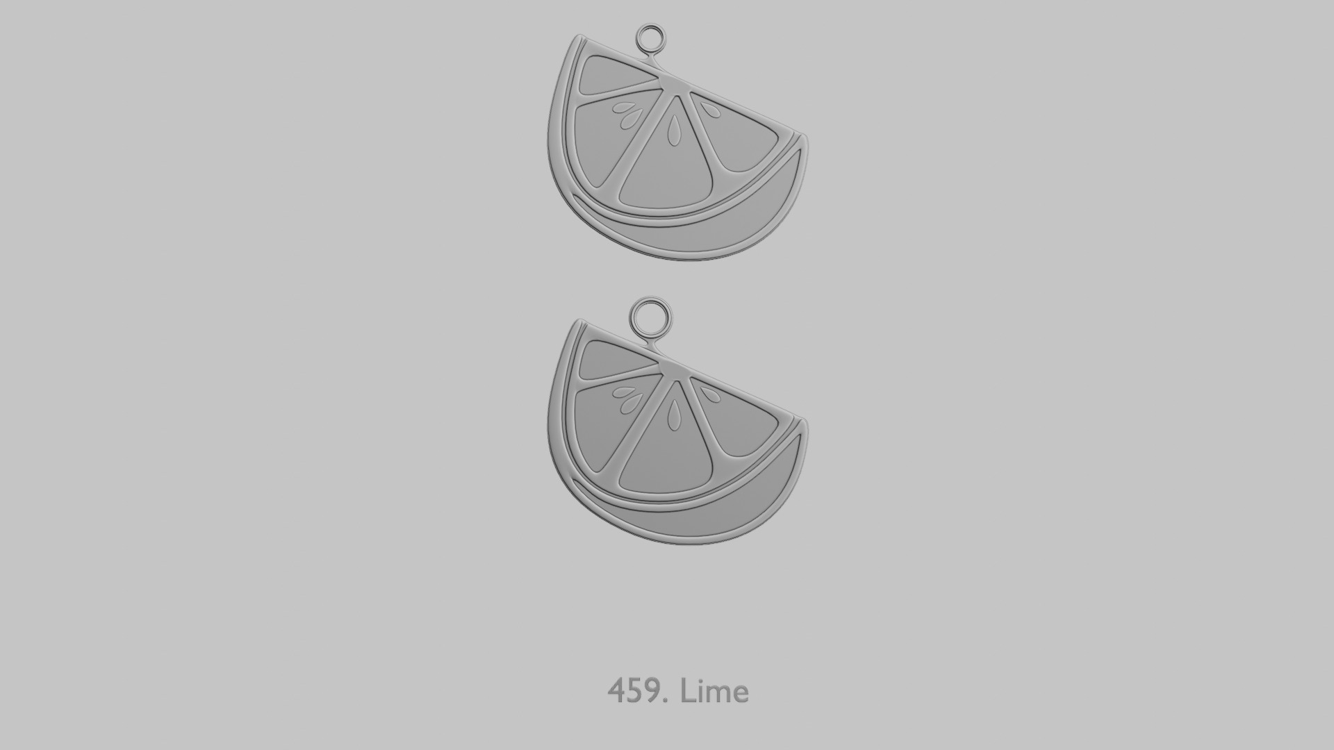 Summer Vibes Printable Pendant Set 3D print model_31