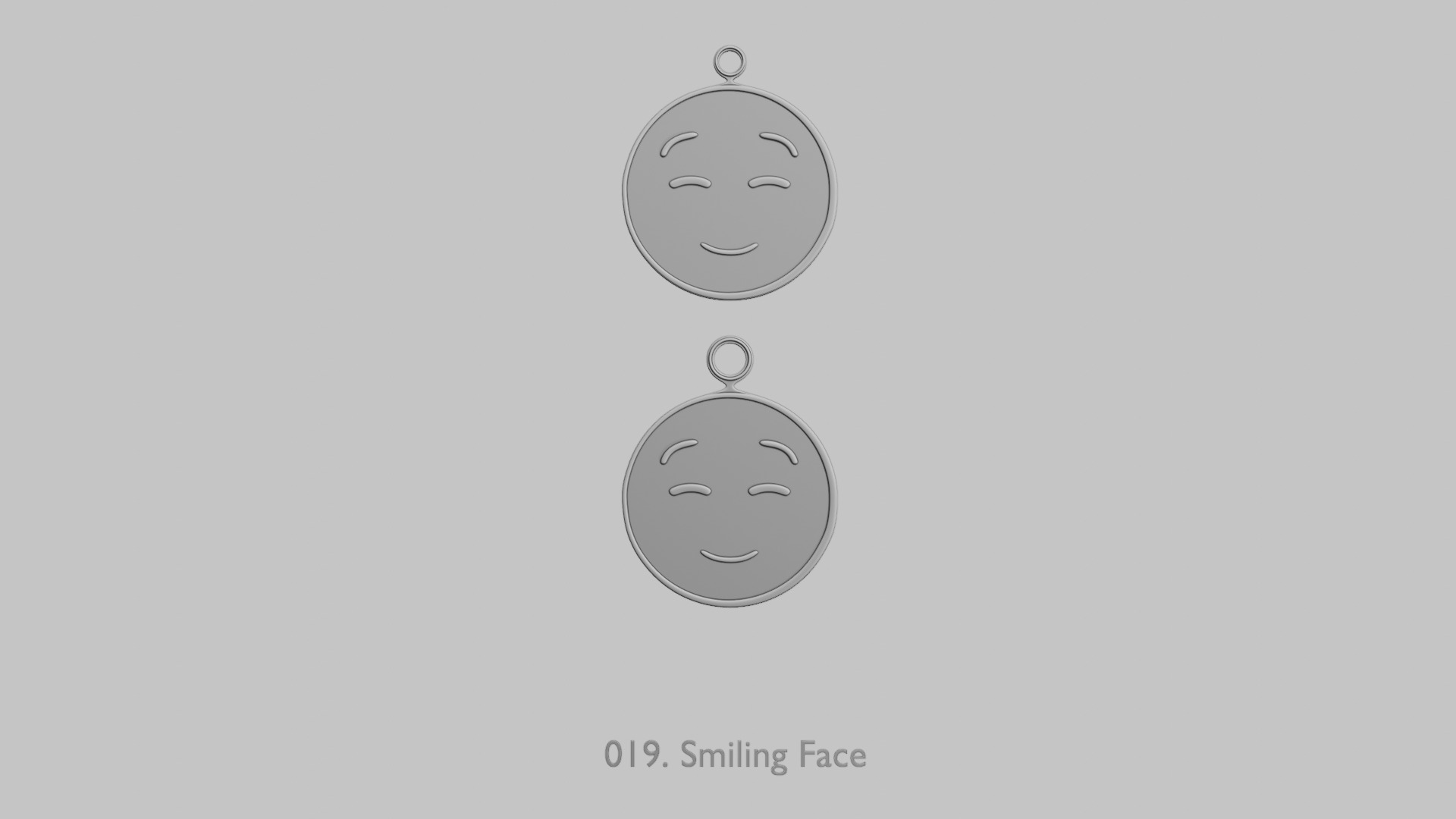 Summer Vibes Printable Pendant Set 3D print model_2