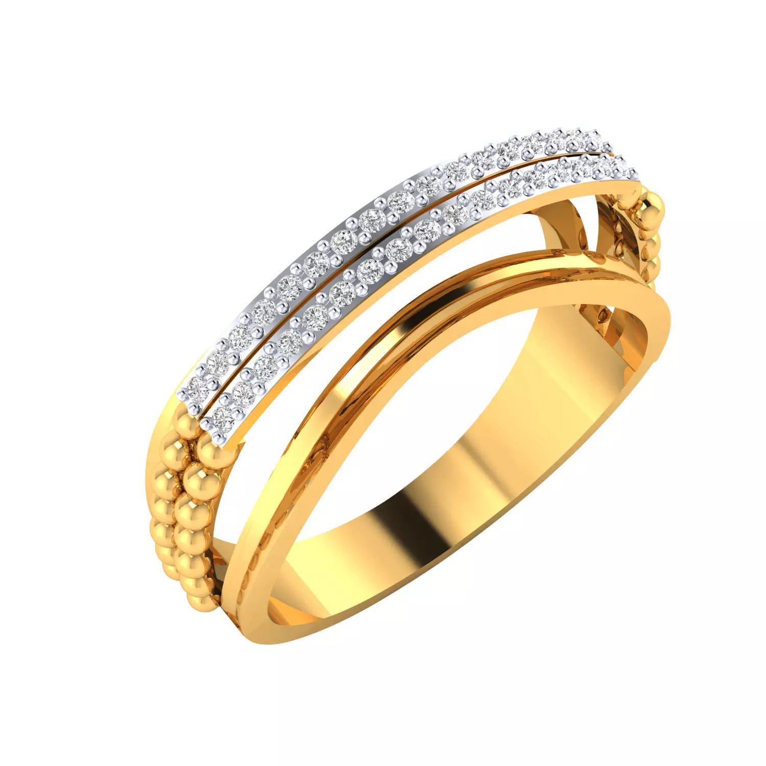 Women Ring Render 3dm STL MTL SLC JCD OBJ FBX Details 3D print model