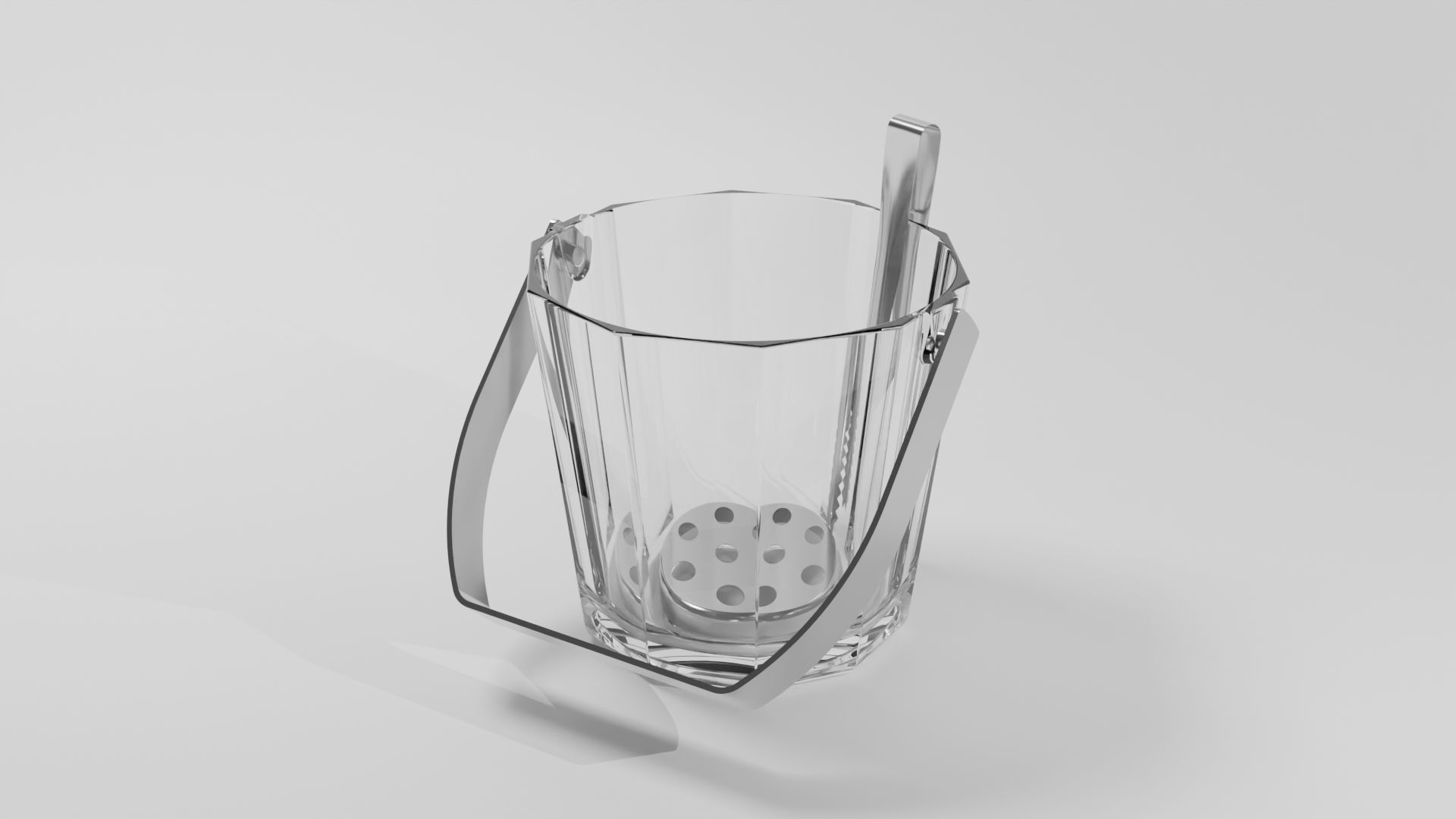 Ice bucket 3D model_3