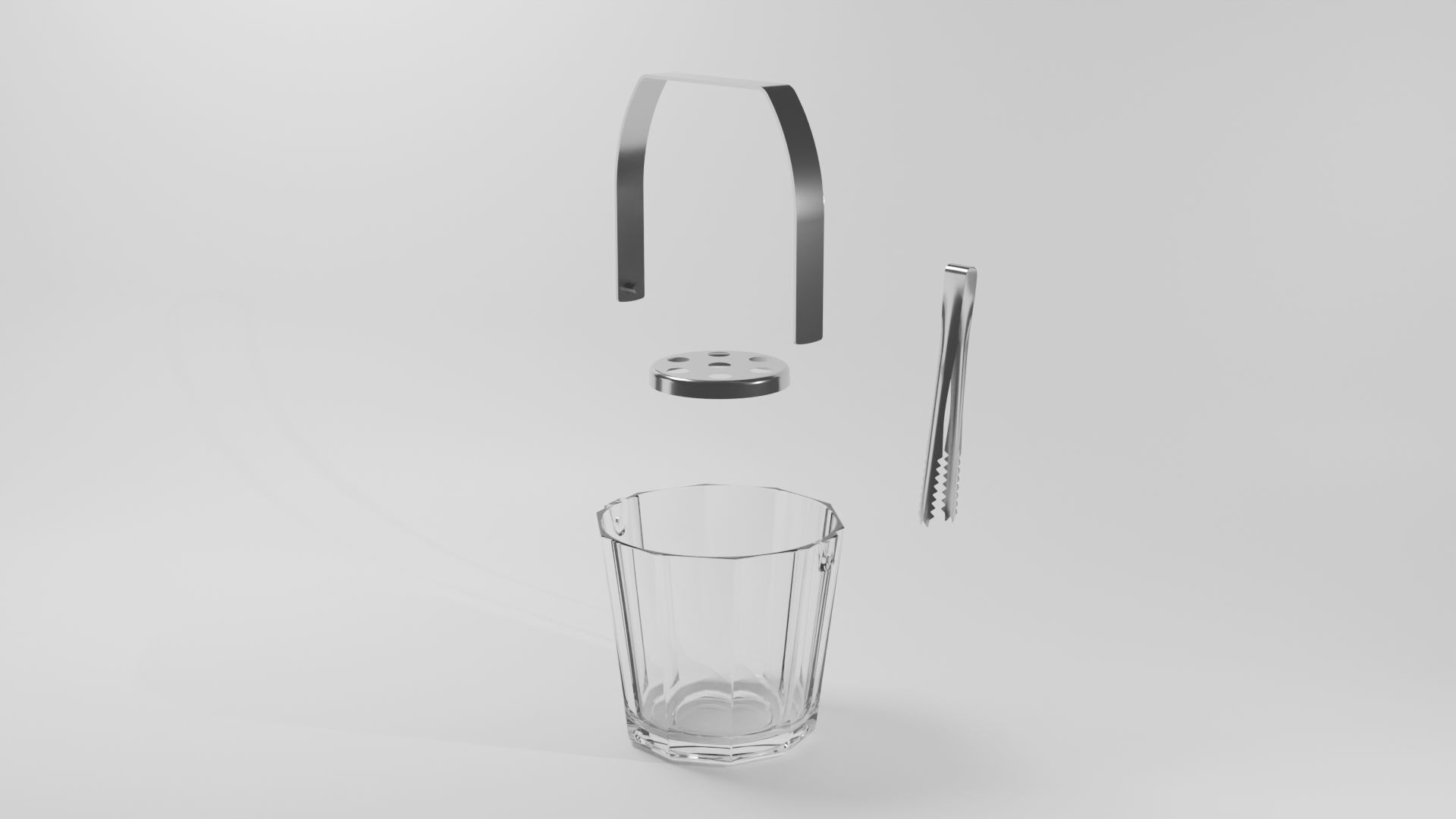 Ice bucket 3D model_7