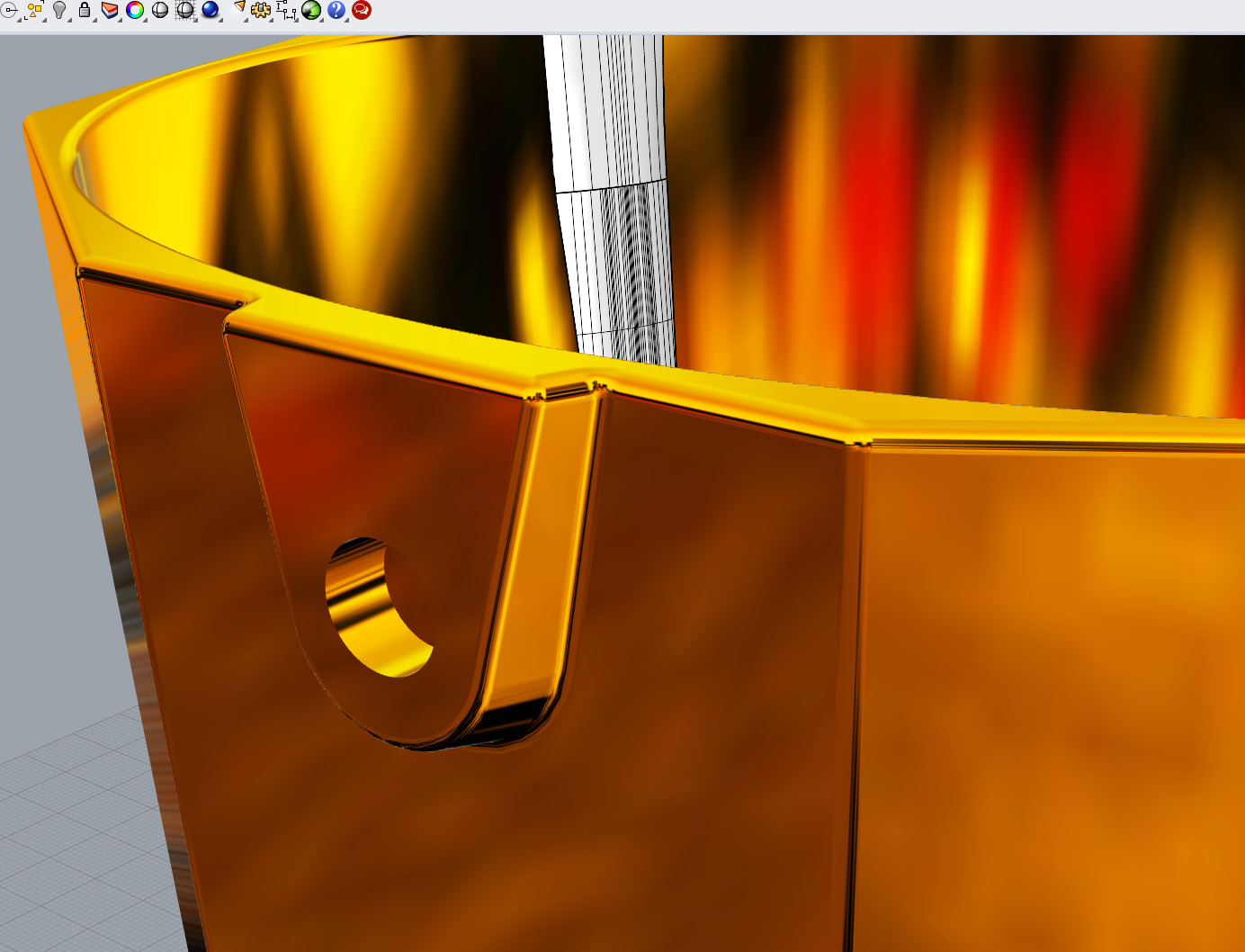 Ice bucket 3D model_10