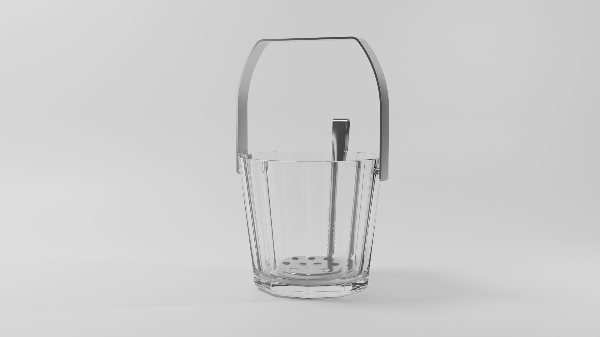 Ice bucket 3D model_4