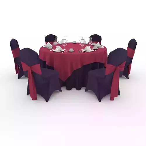 Banquet Table and Chair 52