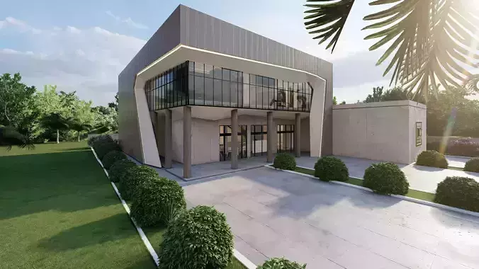 Modern Office Building 