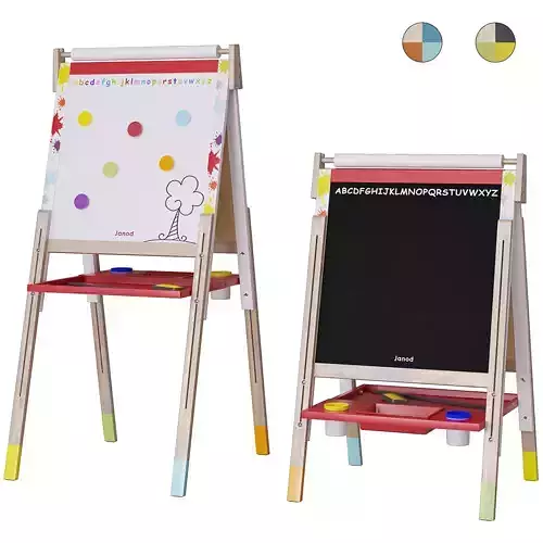 Easel Janod 3 colors