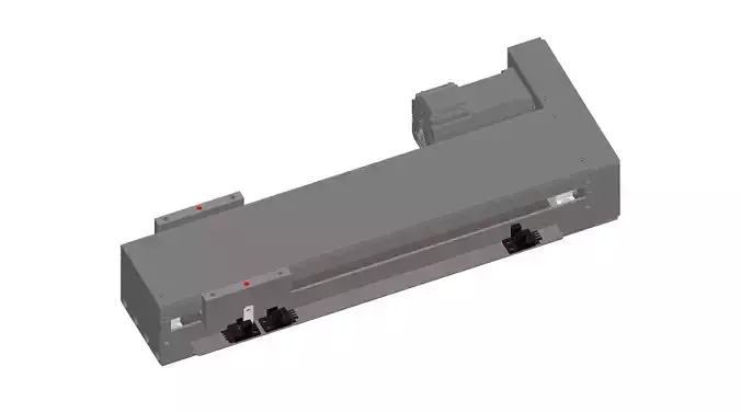 Single Axis Robot - Linear Actuator Size  3D model